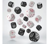 Q-Workshop BNIB Crosshairs Compact D6: Black & Pearl