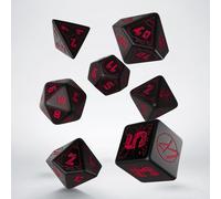 Q-Workshop BNIB Cyberpunk RED Dice Set - Blood over Chrome (7)
