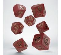 Dragons Modern - Dice Set: Ruby