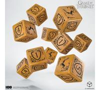 Q-Workshop BNIB Game of Thrones. Baratheon 10x D6 Dice Set
