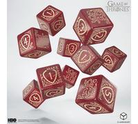 Q-Workshop BNIB Game of Thrones. Lannister 10x D6 Dice Set
