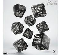 Q-Workshop BNIB Game of Thrones. Night's Watch Dice Set