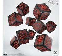 Q-Workshop BNIB Game of Thrones. Targaryen 10x D6 Dice Set