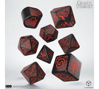Q-Workshop BNIB Game of Thrones. Targaryen Dice Set