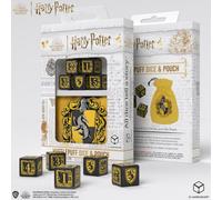 Q-Workshop BNIB Harry Potter. Hufflepuff Dice & Pouch