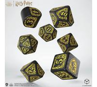 Harry Potter pack dés Hufflepuff Modern Dice Set - Black (7)