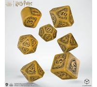 Q-Workshop BNIB Harry Potter. Hufflepuff Modern Dice Set - Yellow