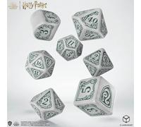 Q-Workshop BNIB Harry Potter. Slytherin Modern Dice Set - White