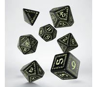Runic - Dice Set: Black & Glow in the Dark