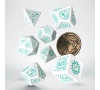 Q-Workshop BNIB The Witcher Dice Set. Ciri - The Law of Surprise