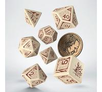 Q-Workshop BNIB The Witcher Dice Set. Vesemir - The Old Wolf