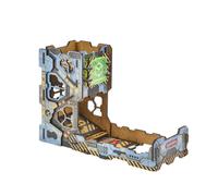 Q-Workshop Color Tech Dice Tower MDF Multicolor Dice Roller Accessory