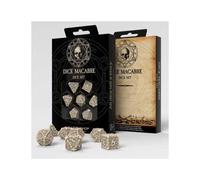 Q Workshop Dice Macabre Dice Set Power Of The Underworld Board Game 7 Units Golden Kids