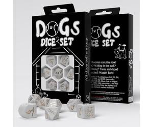 Q-Workshop Dogs Dice Set Charlie Dice Game Set
