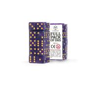 Q Workshop Full Pack D6 Shimmering Purple Dice Game