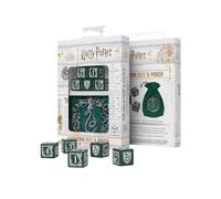 Q Workshop Harry Potter pack dés Slytherin Dice & Pouch Set (5)