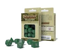 Pathfinder Roleplaying Kingmaker Dice Set Paizo Q-Workshop Green New