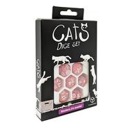 Q-Workshop QWOCAT07 Cats Dice Set: Daisy (7), Not Applicable