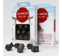 Q-Workshop QWOKAN4A Japanese Dice Set - Deep Night Firefly (7)