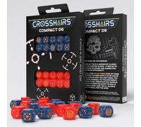 Q-Workshop QWOSTCA1 Crosshairs Compact D6: Cobalt & Red