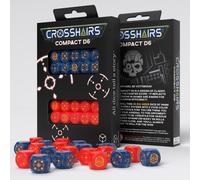 Q-Workshop QWOSTCA1 Crosshairs Compact D6: Cobalt & Red (US IMPORT)