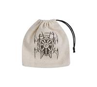 Q-Workshop QWOVAM41 Vampire Beige & Black Basic Dice Bag