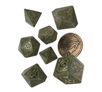 Q Workshop QWOWTR4M - The Witcher Dice Set: Triss - The Fourteenth of the Hill (7), Green