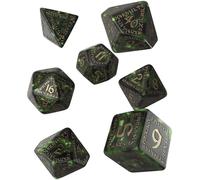 Runic - Dice Set: Bottle Green & Gold