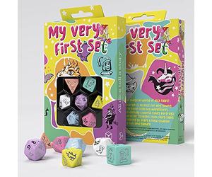 Q Workshop - Set of 7 My Very First Set Magic Journey Dice, Multicoloured