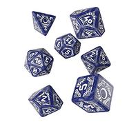 Q WORKSHOP Starfinder Signal of Screams RPG Ornamented Dice Set 7 Polyhedral Pieces