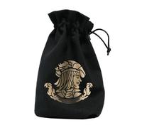 Q Workshop The Witcher Dice Pouch Bag Sturdy Black Cotton Durable Strings