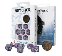 Q Workshop Dice Set Yennefer Lilac And Gooseberries 7 Units Purple