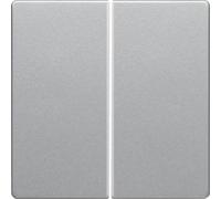 Q.X Aluminium Module Velvet Push Button 2X for Dimmer Push