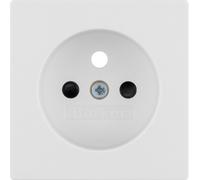 Q.X MODULE WHITE SOCKET PLATE 1X Z/U WITH Q.1 3965766089