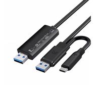 Q04C PC USB 3.0 Copy Data Cable PC To PC Transmission Multimedia Windows 2m