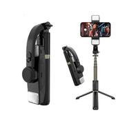 Q08 Gimbal Stabilizer Mobile Phone Video Stabilizer Bluetooth Selfie Stick Tripod Fit For Smartphone Live Vertical Shooting Bracket(No Light)