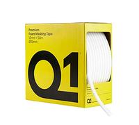 Q1 13mm x 50m Premium Foam Soft Edge Masking Tape designed to protect from overspray. Quick and Easy to use with Great Adhesion to all surfaces.