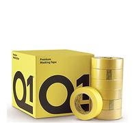 Q1 Premium Masking Tape 18mm x50 High Performance Automotive masking with a rubber-base adhesive with a 110C Temperature Rsistance