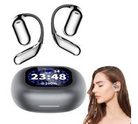 Q16 Pro Over Ear Wireless Earbuds Xp2, True Wireless Open Ear - Bluetooth 5.4 (Black)