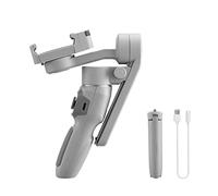 Q3 Phone Gimbal 3-Axis Smartphones Handheld Stabilizer Fill Light For Smart Phone Live Streaming(Grey Combo)