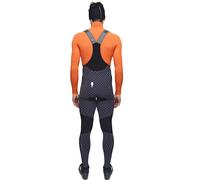 Q36.5 Dottore Termico Bib Tights Gray Black, Size L