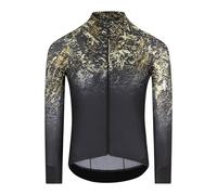 Q36.5 Gregarius Hybrid Alpi Camo Long Sleeve Jersey Black M Men