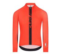 Q36.5 Gregarius Hybrid Racing long sleeve jersey red black - XS