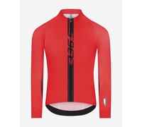 Q36.5 Gregarius Hybrid Racing long sleeve jersey red black - XS