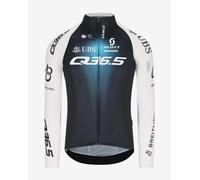 Q36.5 Gregarius Pro Cycling Team 2025 Jersey long sleeve blue black white - XXS