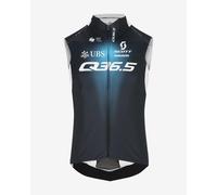 Q36.5 Gregarius Pro Cycling Team Vest 2025 black blue - M