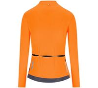Q36.5 L1 Pinstripe X Long Sleeve Jersey Orange L Woman L Poppy Orange