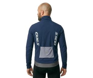 Q36.5 Pinarello Pro Cycling Team Rain Shell Plus 2026 Jacket 2XS Nautica Blue