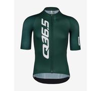 Q36.5 R2 Signature Short Sleeve Jersey Green with White Logo - XS
