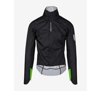 Q36.5 Rain Shell Jacket black shiny green - M